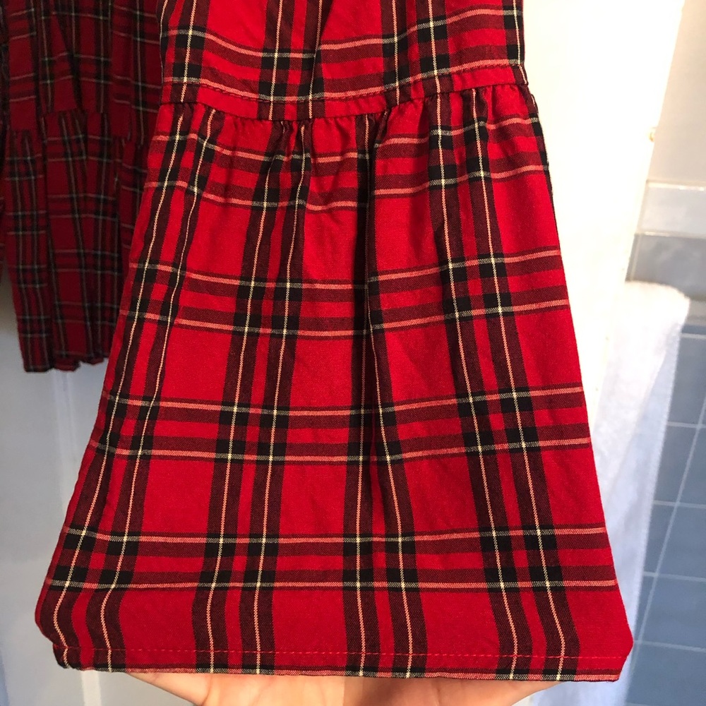 Madewell holiday plaid top - Picture 2 of 5